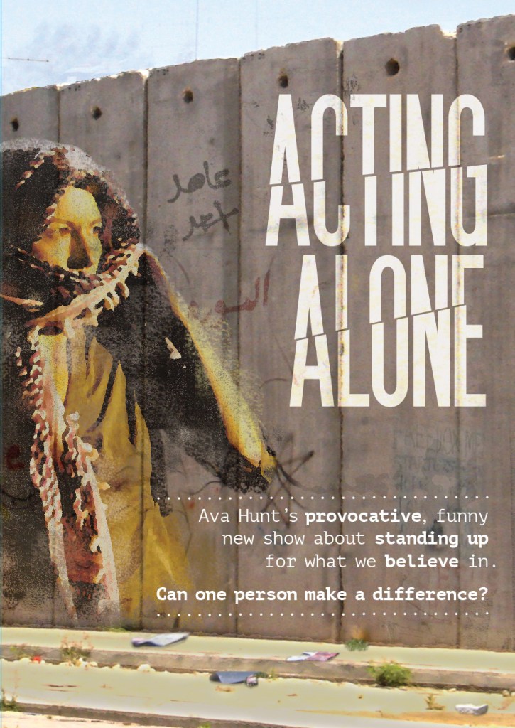 Acting Alone flyer image